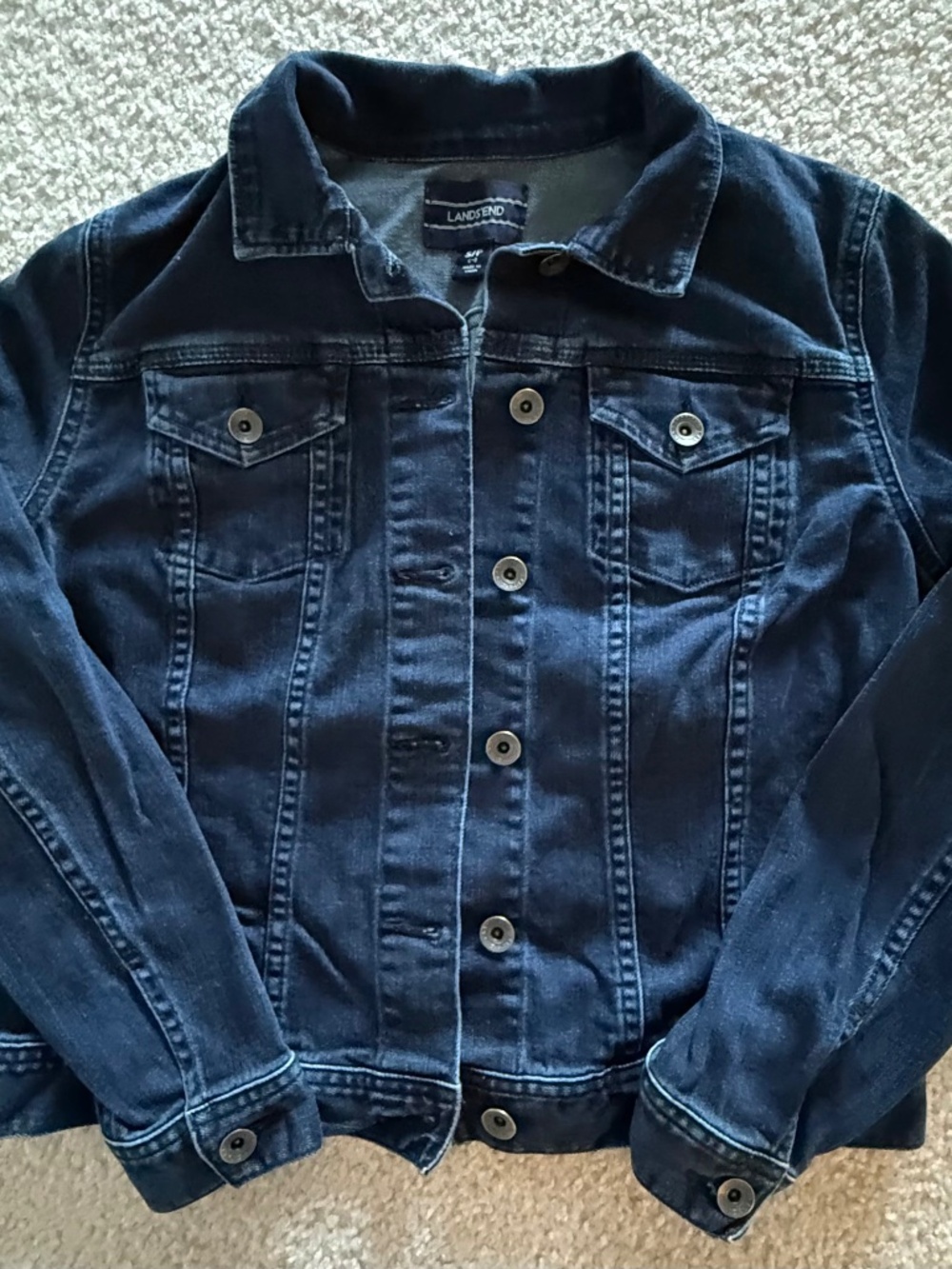Land’s End Denim Jacket - like new
